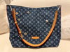 LOUIS VUITTON Vagabond Hobo 'Blue' M27555