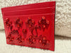 Christian Louboutin Kios Logo CardHolder Red