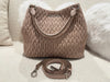 Miu Miu Matelassé Nappa Tote Bag in Pink