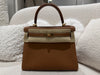Hermes Kelly 25 Togo Gold GHW Stamp Z