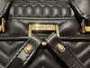 Bvlgari Serpenti Forever Black Quilted Nappa Leather Backpack