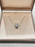 silver necklace