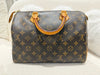 Louis Vuitton Speedy 30 in Monogram canvas and leather - front view, authenticated preloved Australia