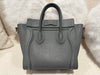 Celine Nano Luggage Tote Bag Grey