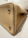 Louis Vuitton Capucines MM Grey Leather Bag