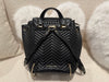 Bvlgari Serpenti Forever Black Quilted Nappa Leather Backpack