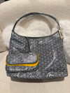 Goyard Boheme Hobo Bag Goyardine Canvas/Calfskin Grey