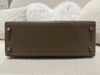 Hermes Kelly 25 Epsom Etoupe SHW Stamp D