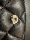 Chanel MEDIUM Classic Double Flap Bag Lambskin So Black (Microchip)