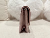 CHRISTIAN DIOR Pink Iridescent Leather/Patent Leather Cannage Quilted Miss Dior Promenade Clutch Bag