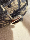 DIOR MESSENGER ROLLER BAG Blue DIOR Oblique Embroidery