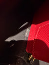 Prada double Saffiano Cuir bag Leather Red