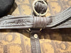 Dior Brown Diorissimo Coated Canvas and Leather Flap Romantique Satchel
