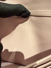 CHRISTIAN DIOR Pink Iridescent Leather/Patent Leather Cannage Quilted Miss Dior Promenade Clutch Bag