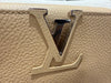Louis Vuitton Capucines MM Grey Leather Bag