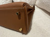Hermes Kelly 25 Togo Gold GHW Stamp Z