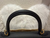 Hermes kelly 25 Sellier Epsom black SHW stamp K