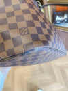 LOUIS VUITTON Neverfull MM Damier Ebene Canvas