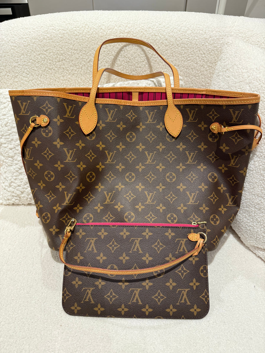 LOUIS VUITTON NEVERFULL MM MONOGRAM CANVAS