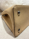 Louis Vuitton Capucines MM Grey Leather Bag