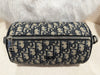 DIOR MESSENGER ROLLER BAG Blue DIOR Oblique Embroidery