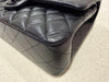 Chanel MEDIUM Classic Double Flap Bag Lambskin So Black (Microchip)