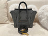 Celine Nano Luggage Tote Bag Grey
