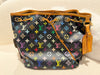 LOUIS VUITTON PETIT NOE BLACK MULTICOLOUR MONOGRAM CANVAS
