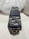 Dior 30 Montaigne Box Blue Oblique Jacquard