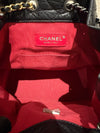 Chanel Small Gabrielle Backpack Calfskin BLACK Multicolour Hardware (Microchip)