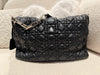 DIOR Miss Dior Flap Cannage Leather Handbag Black
