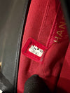 CHANEL Flap With Round Handle Lambskin Black/Gold