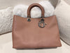 DIOR Large Diorissimo In fleshcolor Calfskin Handbag With Strap