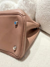 DIOR Large Diorissimo In fleshcolor Calfskin Handbag With Strap