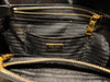 Prada Top Handle Saffiano tote bag Calfskin Black
