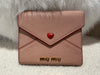 MIU MIU Wallet Sweetheart Pink