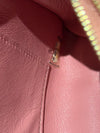 Chanel medium coco handle calfskin / lizard handle pink