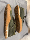 MIU MIU Size 38 Tyre Sneakers Military Green