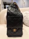 Chanel Medium 25 Bag Caviar Black (Microchip)
