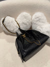 Chanel Medium 25 Bag Caviar Black (Microchip)