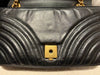 Gucci Medium GG Marmont shoulder Bag Calfskin Black