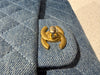 Chanel MEDIUM Classic Double Flap Bag Denim (MICROCHIP)