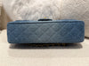 Chanel MEDIUM Classic Double Flap Bag Denim (MICROCHIP)