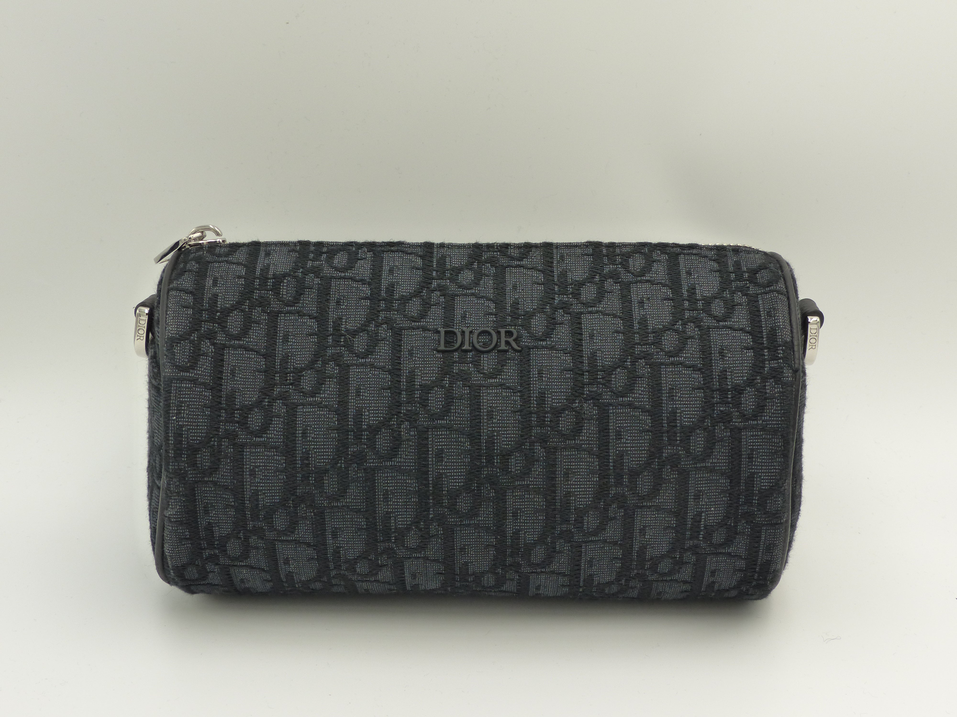 DIOR BlACK MESSENGER ROLLER BAG